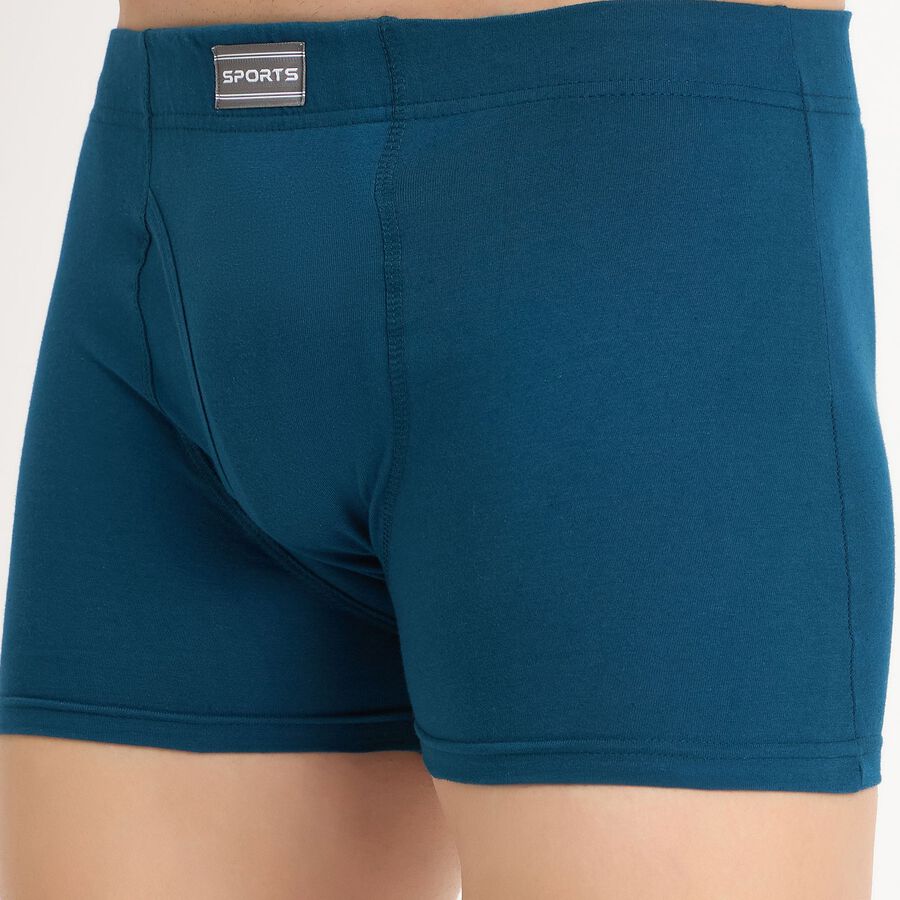 Men's Cotton Trunk, टील ब्लू, large