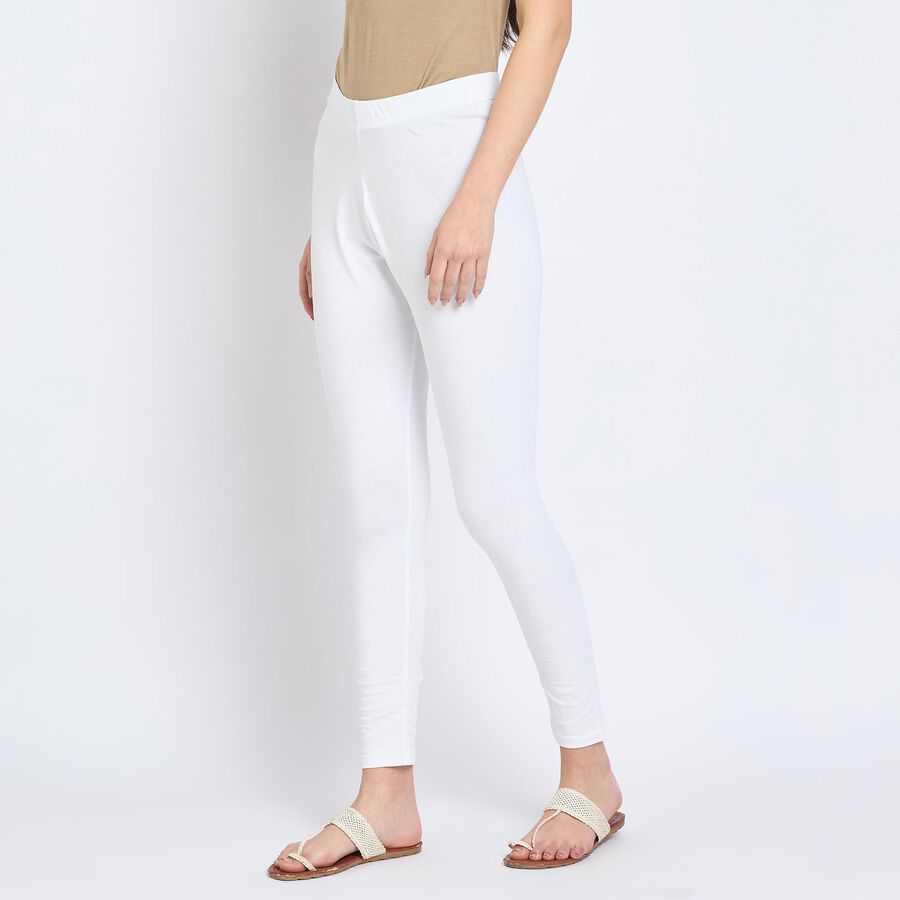 Ladies' Churidar, White, large image number null
