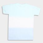 Boys' 100% Cotton Half Sleeves T-Shirt , Aqua, small image number null