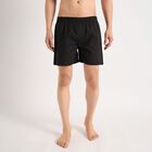 Men's Cotton Boxers, Black, small image number null