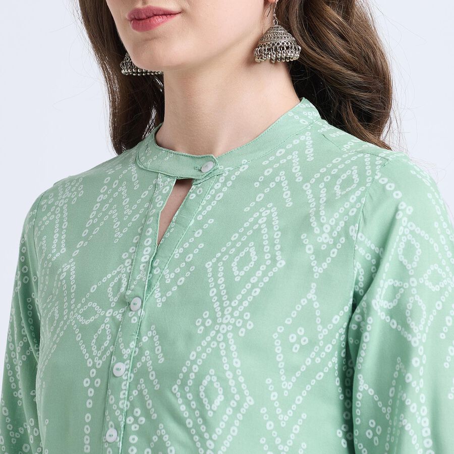 Ladies' Kurta , हल्का हरा, large image number null