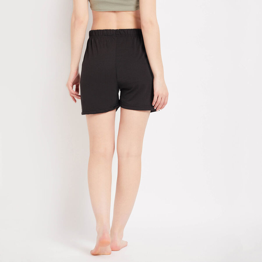 All Over Print Shorts, काला, large image number null