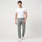 Men's Light Green Slim Fit Solid Jeans, Light Green, small