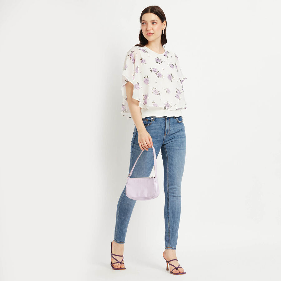 All Over Print Top, White, large image number null