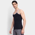 Men's 100% Cotton Gym T-Shirt , Navy Blue, small image number null