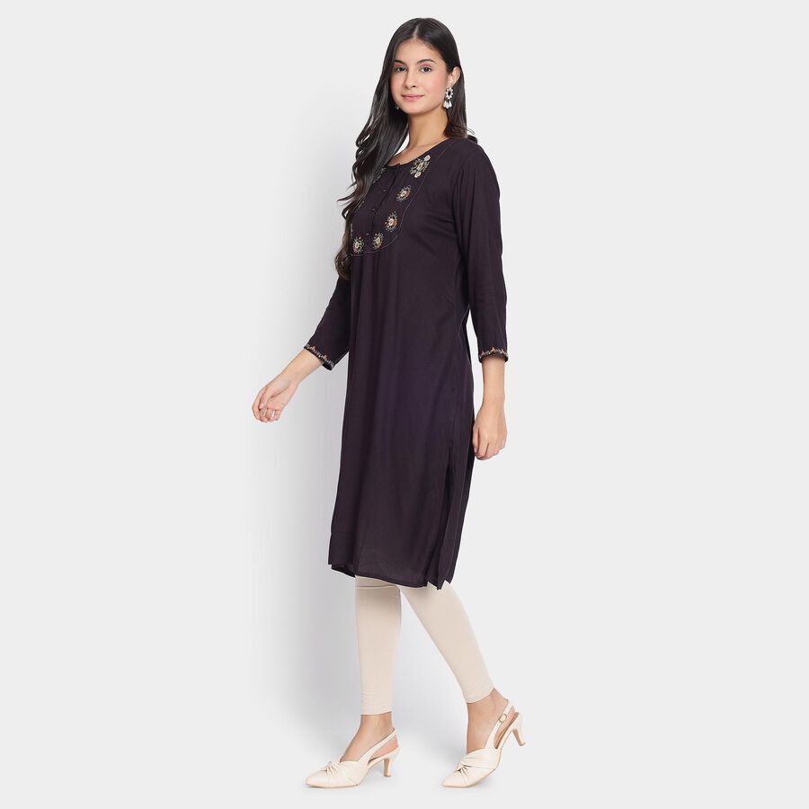 Ladies' Kurta , Brown, large image number null