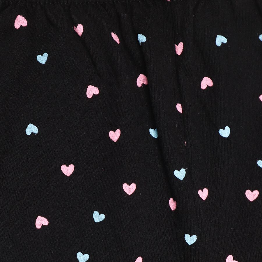 Girls' Pyjama, Black, large image number null