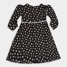 Girls' Dress, Black, small image number null
