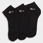 Men's Socks (Pack of 3), काला, small