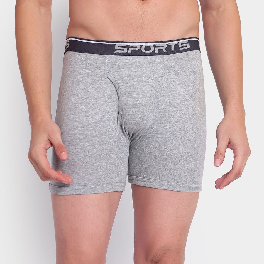 Men's Trunks, Melange Light Grey, large image number null