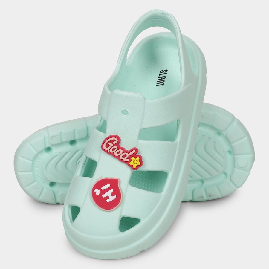 Girls' Sandal, हरा, large image number null