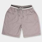 Boys' 100% Cotton Bermudas, Light Grey, small image number null
