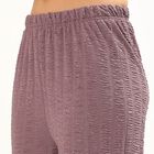 Women's Lilac Relaxed Fit Harem Pants, लाइलेक, small