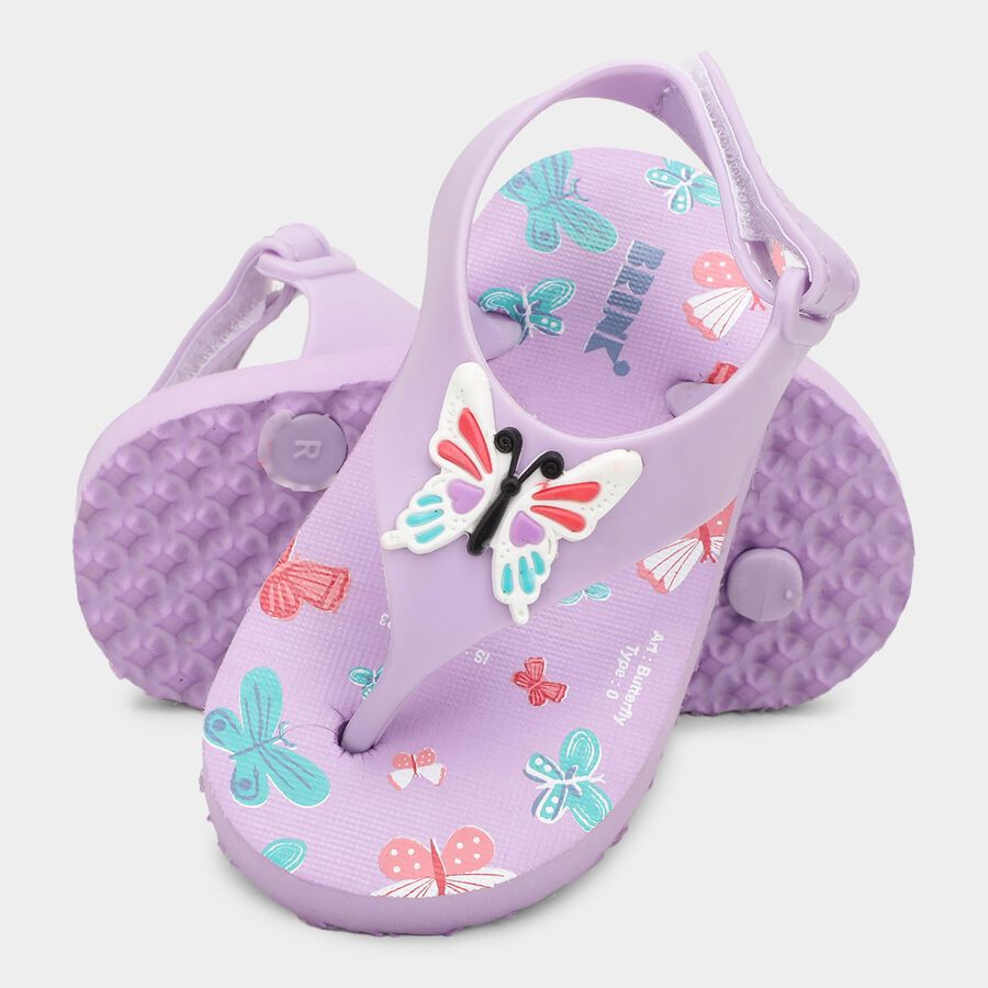 Girls' Slipper, Lilac, large image number null