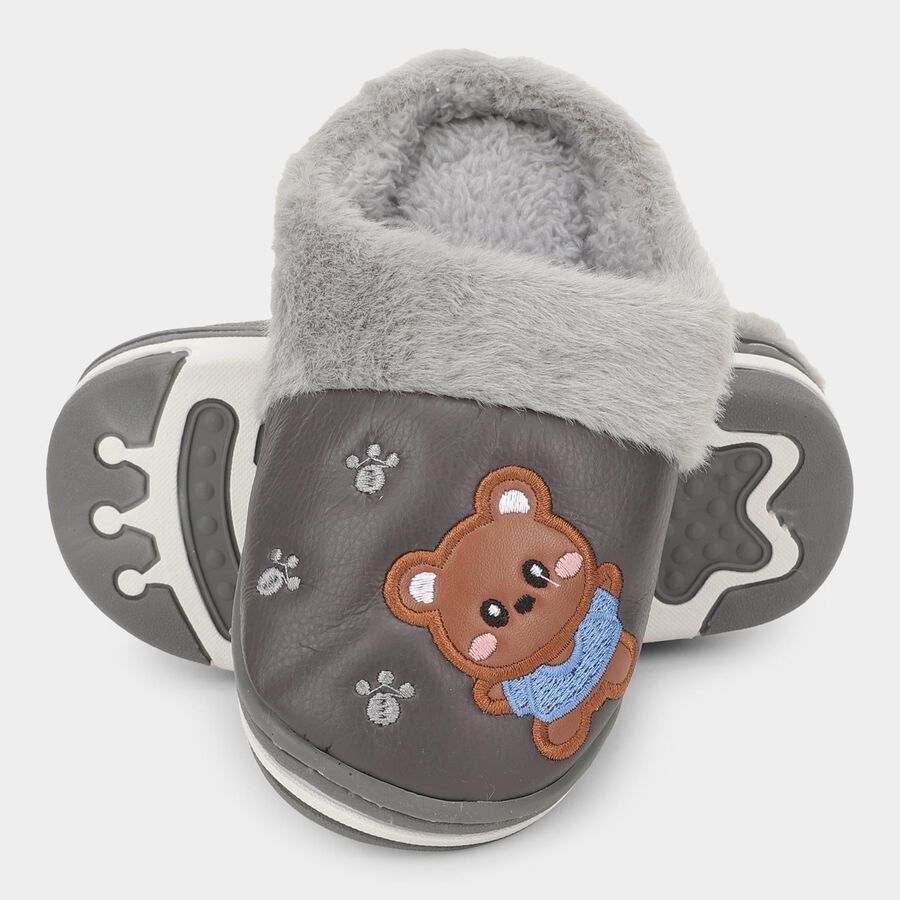 Kids' Winter Slipper, Grey, large image number null