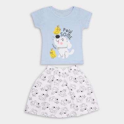 Girls' Top Skirt 
