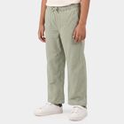 Girls Green Straight Fit Elastic Waist Pyjama, Light Green, small