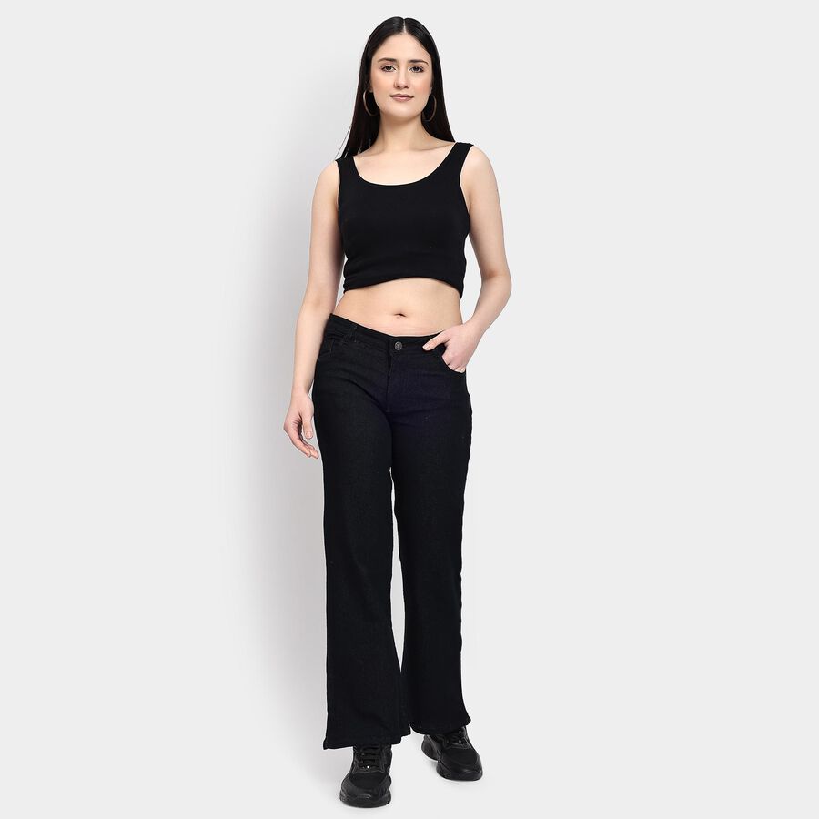 Ladies' Jeans , Black, large image number null