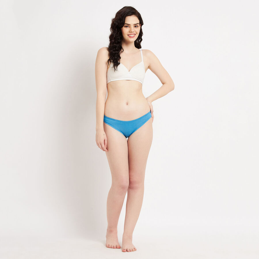 Cotton Printed Panty, Dark Green, large image number null