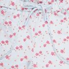 Girls' Light Powder Blue Floral Printed Jogger Pyjama, हल्का नीला, small image number null