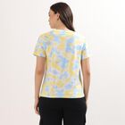 Ladies' 100% Cotton Round Neck T-Shirt, Off White, small image number null