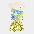 Printed Baba Suit, Beige, small image number null