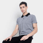 Solid Polo Shirt, Melange Mid Grey, small image number null