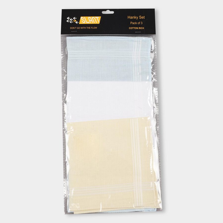 Boys' Basic Hanky , Light Blue, large image number null