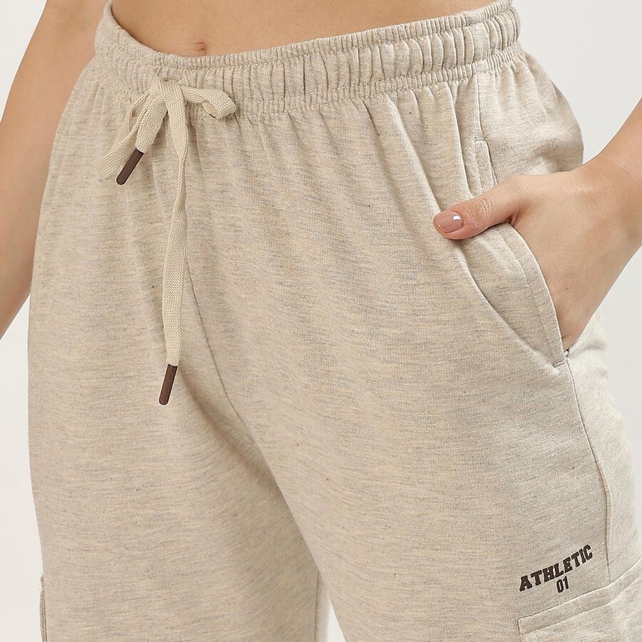 Ladies' Jogger Track Pants , Beige, large image number null