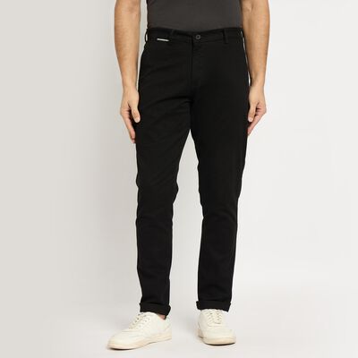 Men's Slim Fit Casual Trousers 