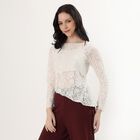 Ladies' Top, सफ़ेद, small