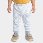 Infants' Light Blue Jogger Striped Pyjama, हल्का नीला, small
