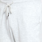 Solid Track Pants, Melange Light Grey, small image number null