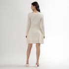 Ladies' A Line Dress , Off White, small image number null