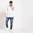 Checks Formal Shirt, White, small image number null