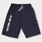 Boys' Cargo Bermuda, Melange Blue, small image number null