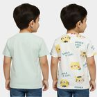 Infants' T-Shirt, Aqua, small