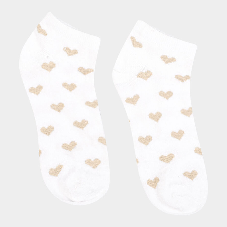 Solid Socks, White, large image number null