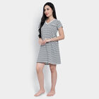 Stripes Nighty, सफ़ेद, small image number null