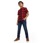 Boys' Casual Shirt, Red, small image number null