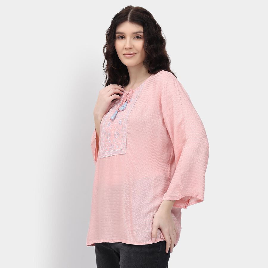 Ladies' Kurti , हल्का गुलाबी, large image number null