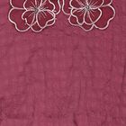 Girls Purple Round Neck Casual T-Shirt, Purple, small