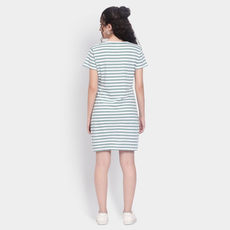 Ladies' Dress , हल्का हरा, large image number null