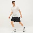 Men's Bright Snow White Crew Neck Athleisure T-Shirt, White, small