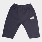 Infants Printed Elasticated Pyjama, Melange Light Grey, small image number null
