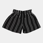 Striped Shorts, Black, small image number null