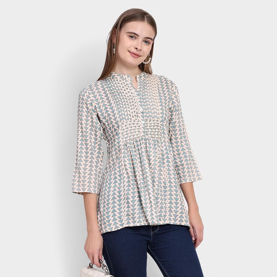 Ladies' Kurta , Off White, large image number null