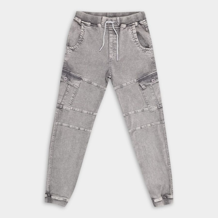 Boys' Trousers, हल्का ग्रे, large image number null