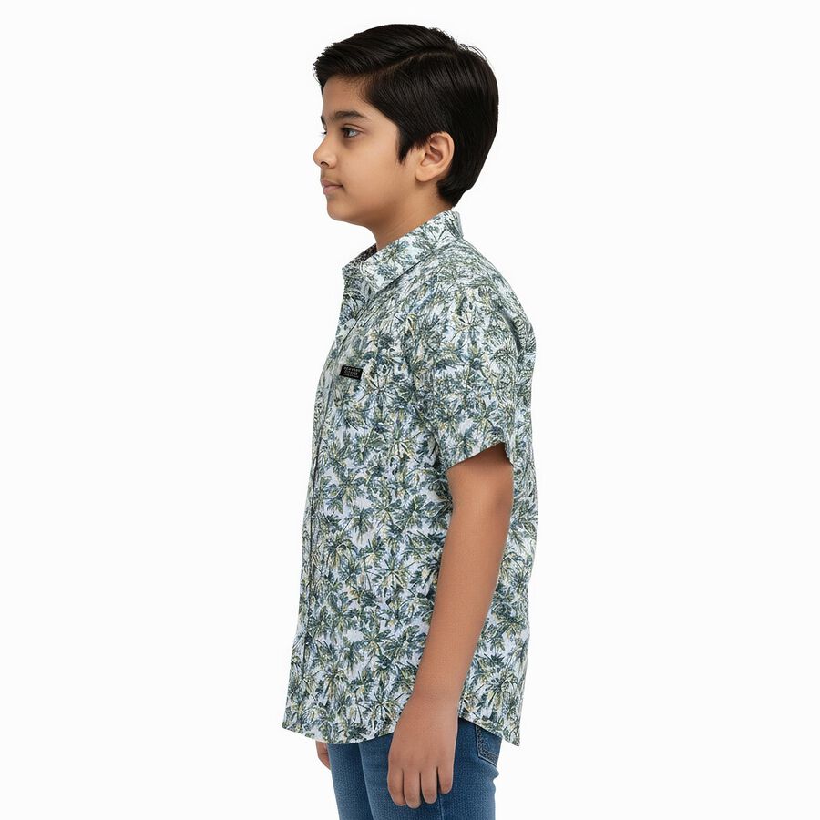Boys' Casual Shirt, सफ़ेद, large image number null