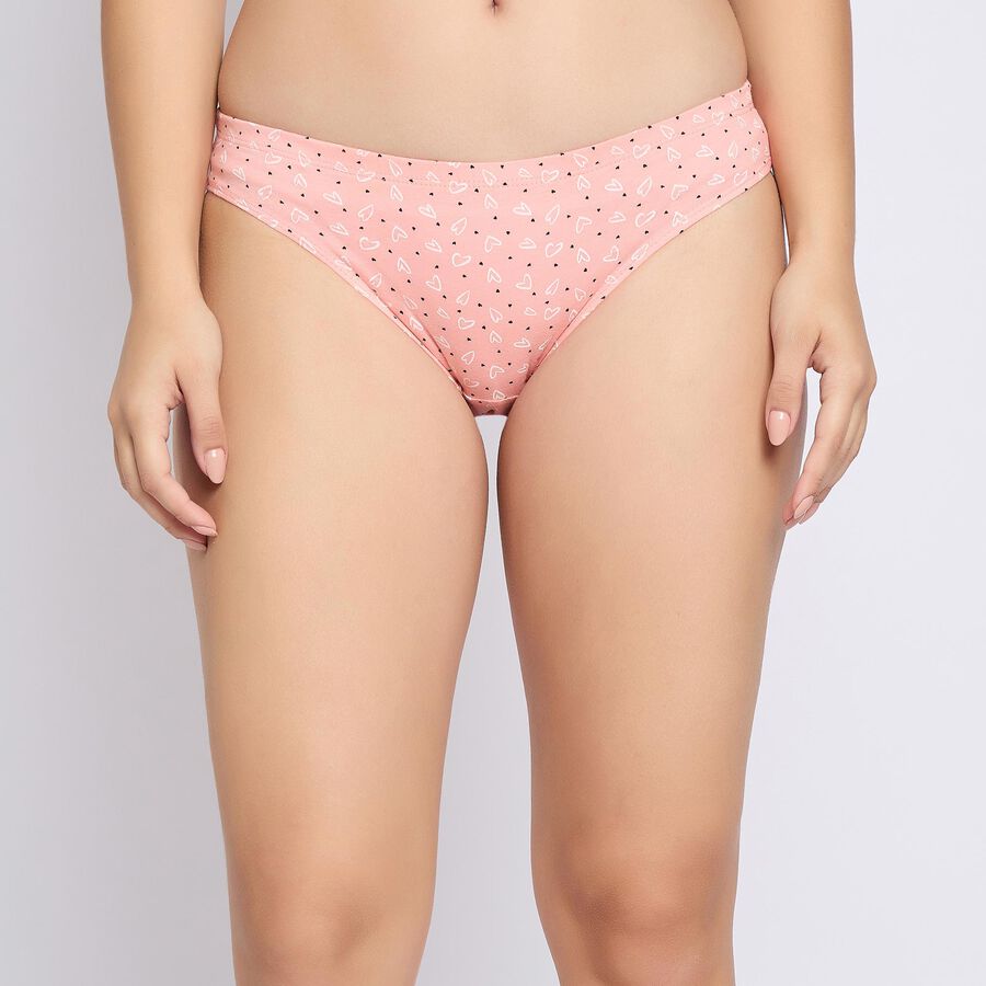Ladies' 100% Cotton Panty , Assorted, large